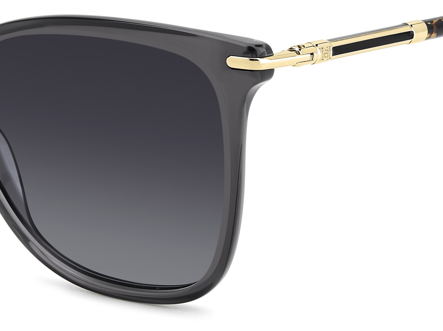 Sonnenbrillen Carolina Herrera Her 0268/S 207644 KB7 9O farbe grey form rechteckig gläser dark grey shaded