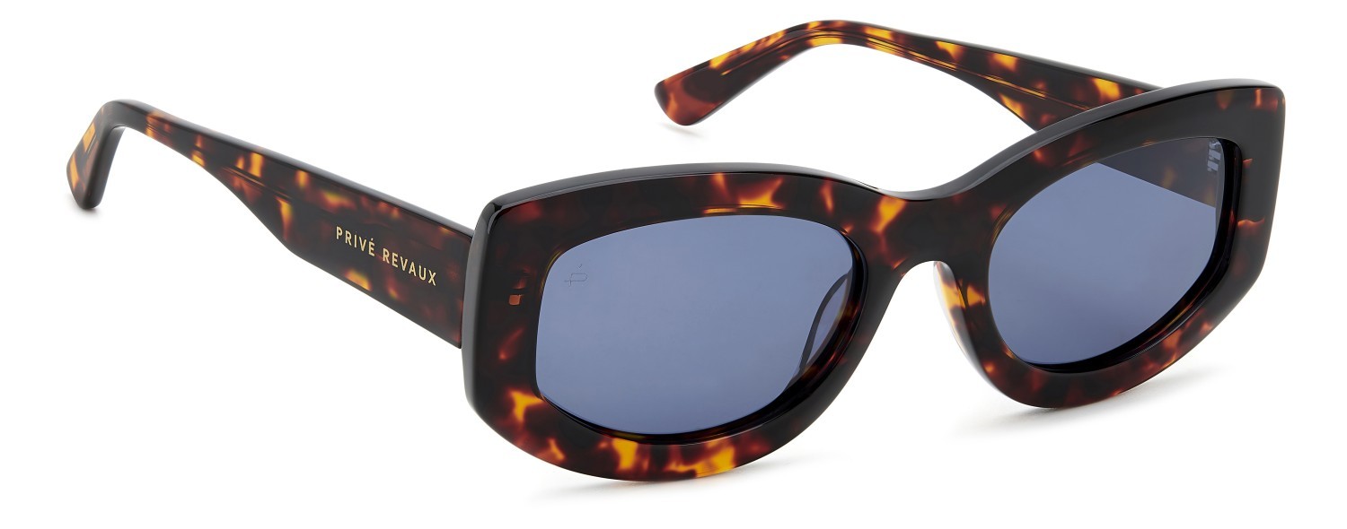Sunglasses Privé Revaux Wynwood/S 207657 086 C3 color havana shape oval lenses blue polarized