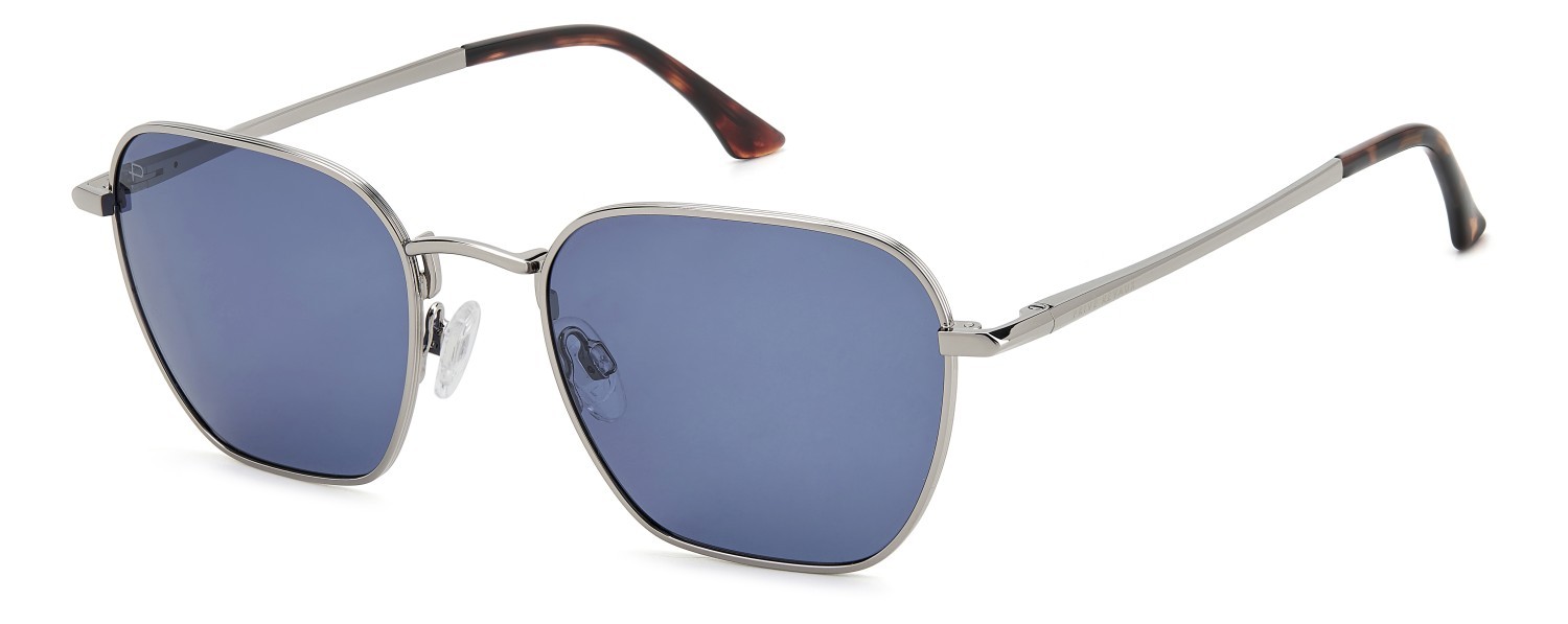 Sunglasses Privé Revaux Timber/S 207659 V84 C3 color ruthenium blue shape square lenses blue polarized