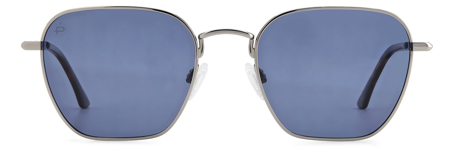 Sunglasses Privé Revaux Timber/S 207659 V84 C3 color ruthenium blue shape square lenses blue polarized