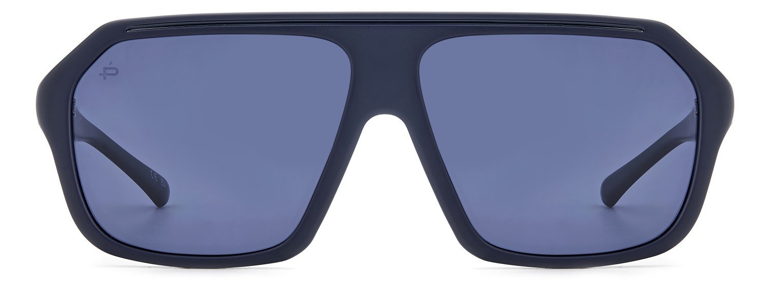 Sunglasses Privé Revaux Clevelander/S 207661 FLL C3 color matte blue shape navigator lenses blue polarized
