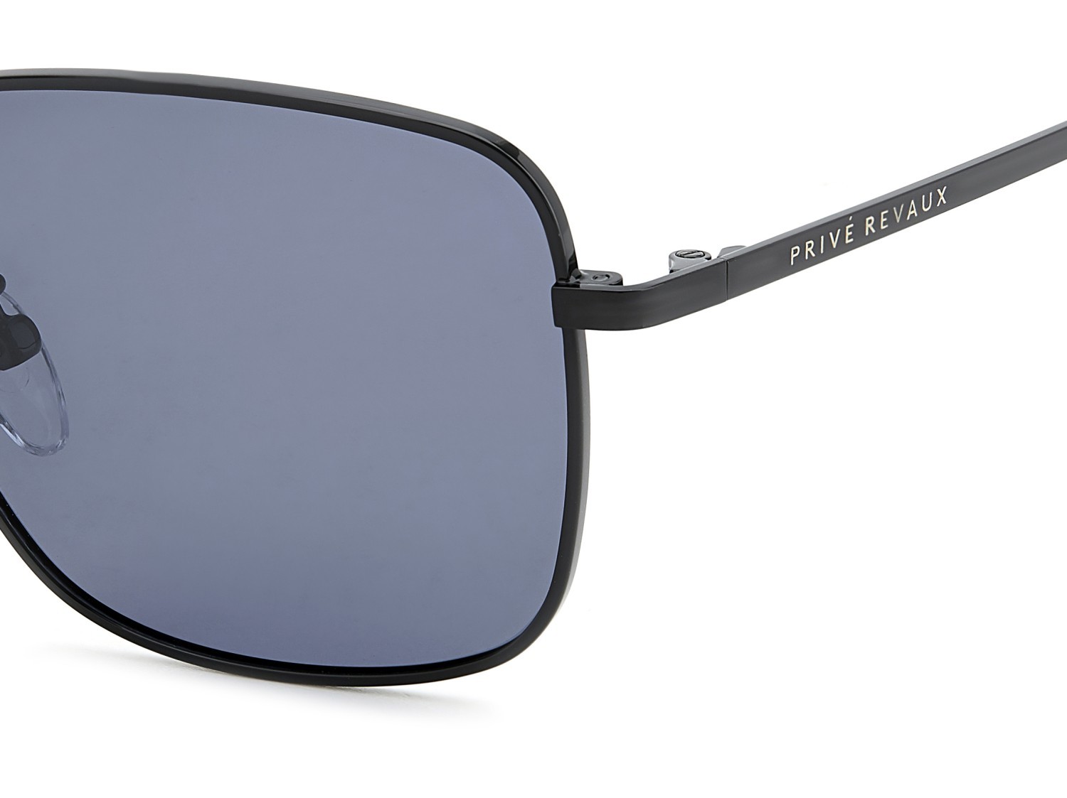 Sunglasses Privé Revaux High Tide/S 207662 807 M9 color black shape square lenses grey polarized