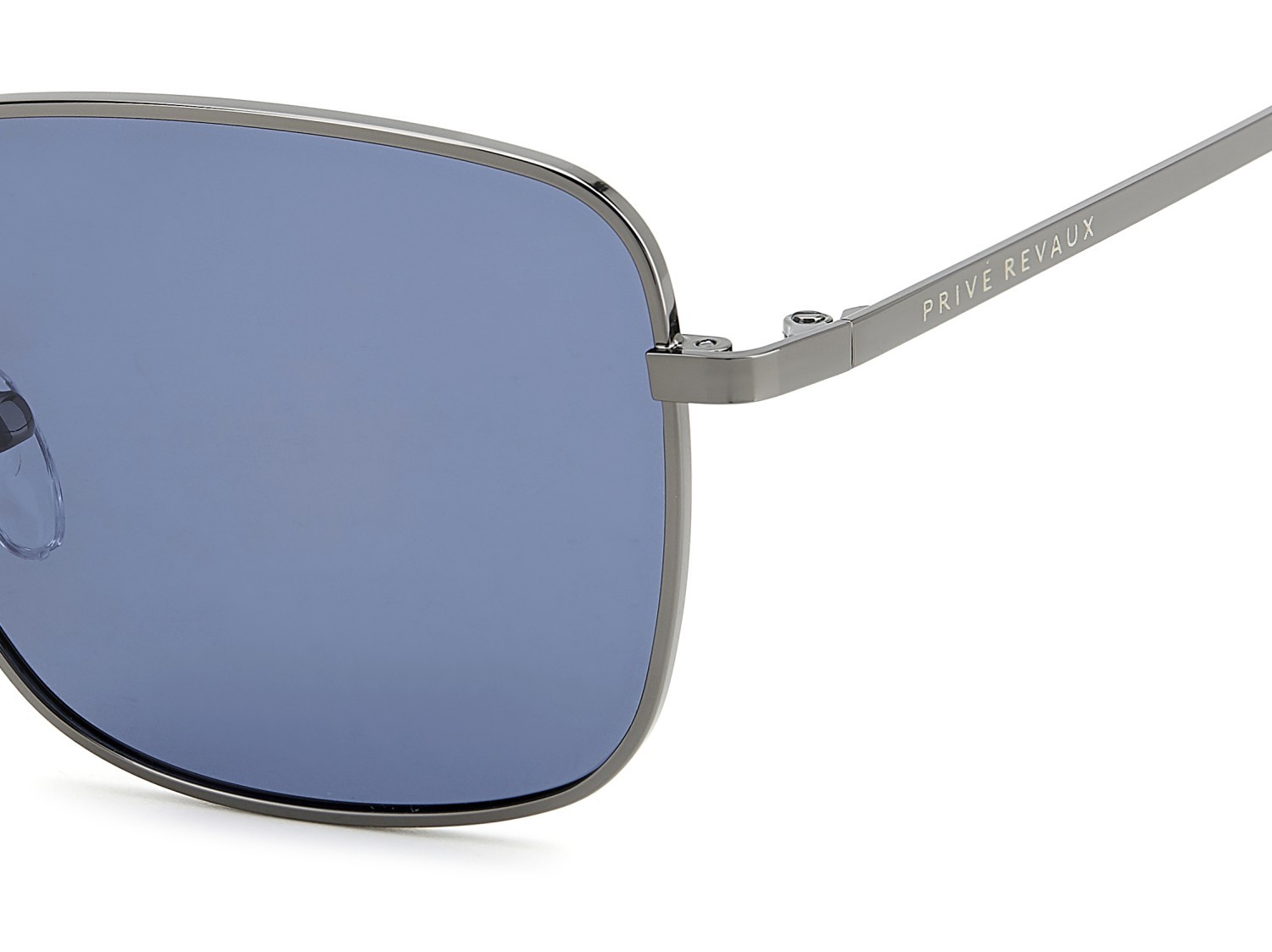 Sunglasses Privé Revaux High Tide/S 207662 V84 C3 color ruthenium blue shape square lenses blue polarized