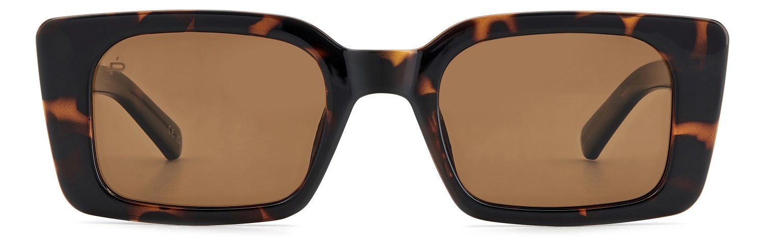 Sunglasses Privé Revaux Playa Linda/S 207665 086 SP color havana shape rectangle lenses bronze polarized