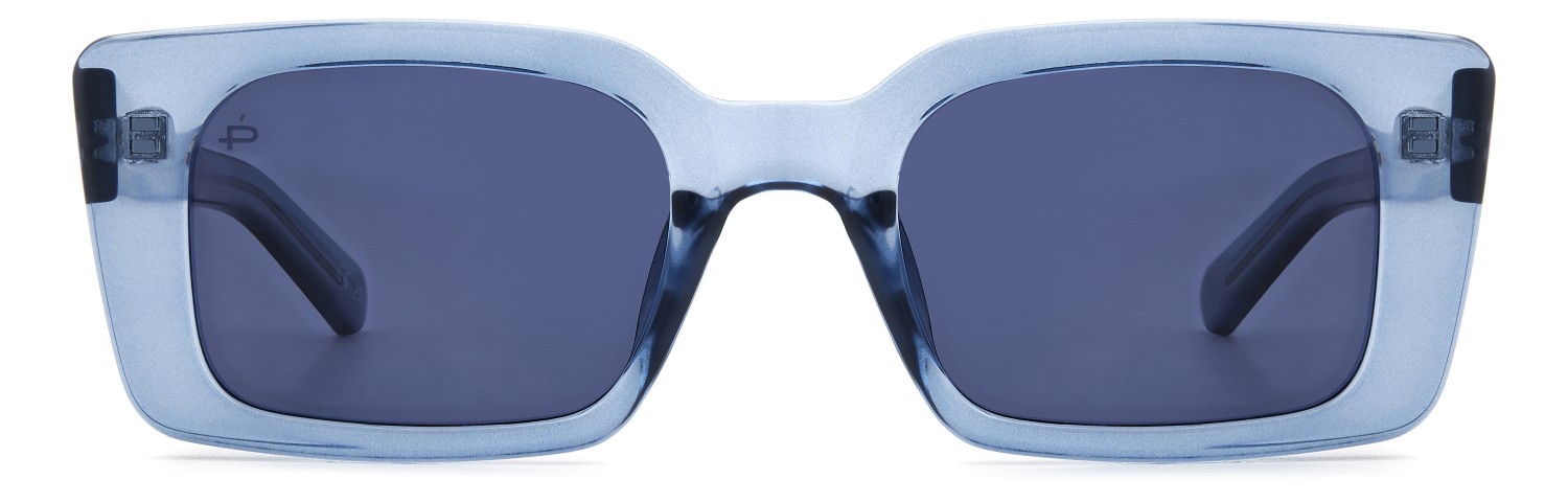 Sonnenbrillen Privé Revaux Playa Linda/S 207665 OXZ C3 farbe blue crystal form rechteckig gläser blue polarized
