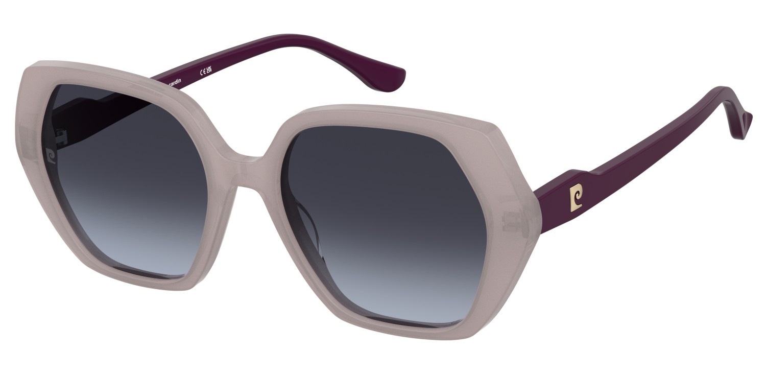 Sunglasses Pierre Cardin P.c. 8541/S 207688 789 DG color lilac shape square lenses grey doubleshade