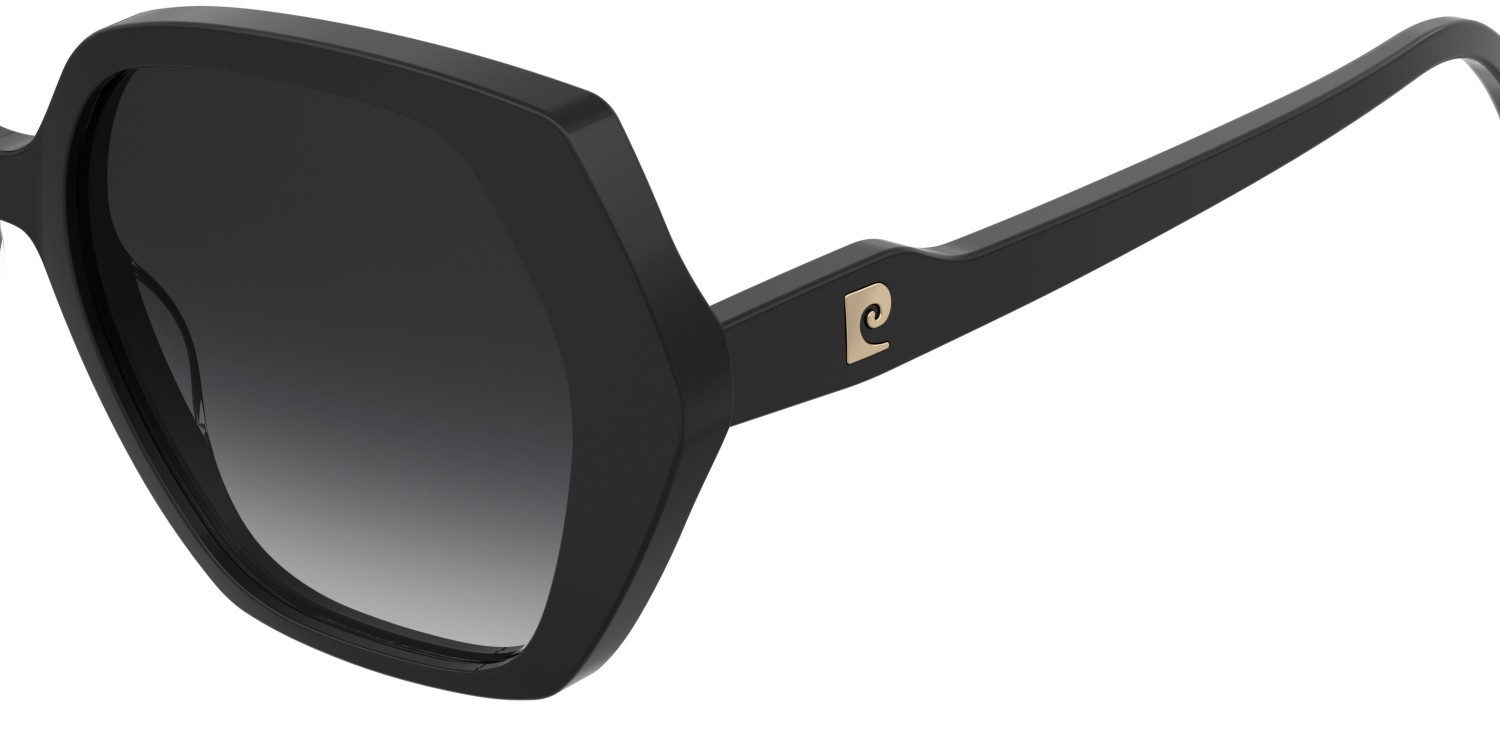 Sunglasses Pierre Cardin P.c. 8541/S 207688 807 9O color black shape square lenses dark grey shaded