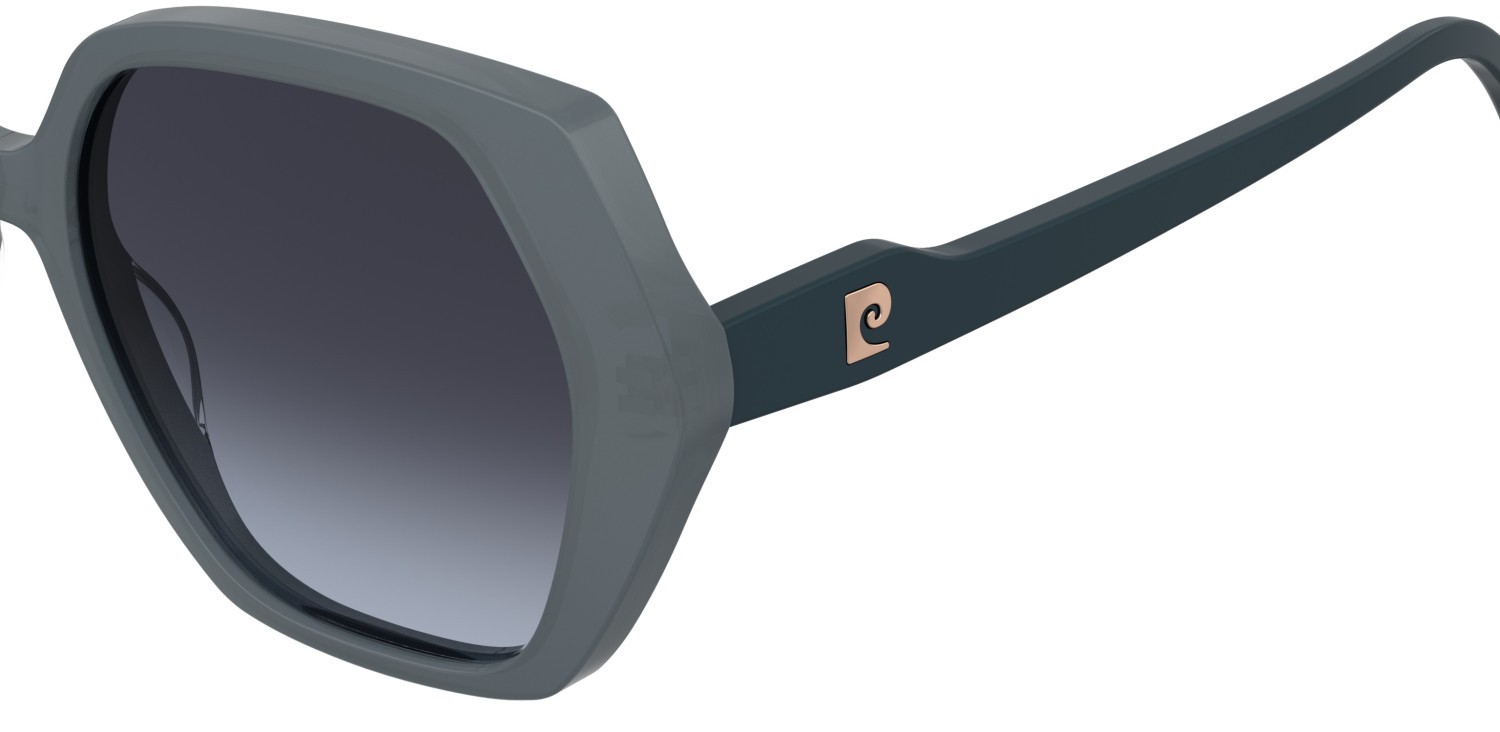 Sunglasses Pierre Cardin P.c. 8541/S 207688 ZI9 08 color teal shape square lenses dk blue shaded