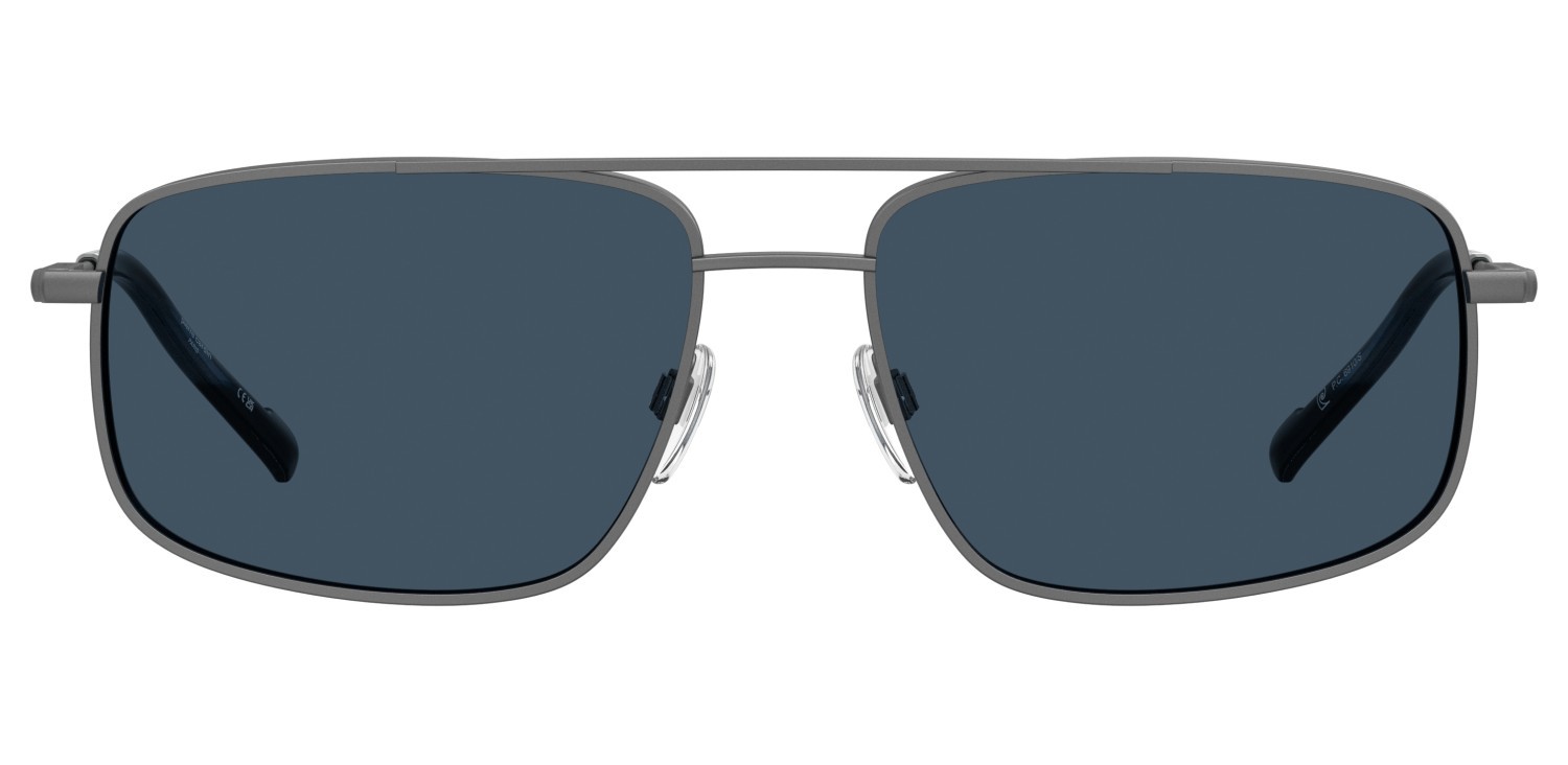 Sunglasses Pierre Cardin P.c. 6910/S 207703 R81 KU color matte ruthenium shape navigator lenses blue