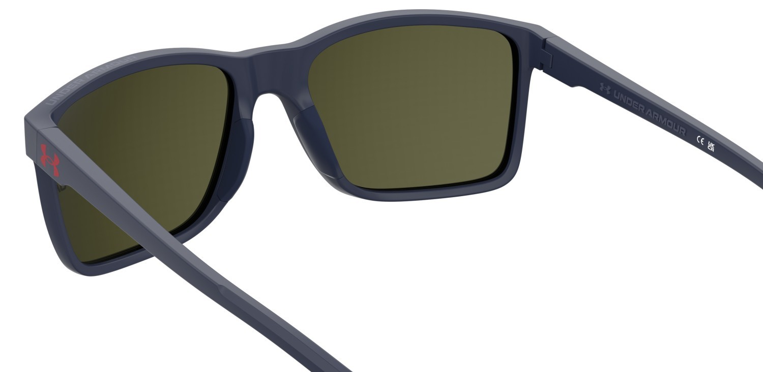 Sunglasses Under Armour Ua Hustle Xl 207704 PJP Z0 color blue shape rectangle lenses blue multilayer