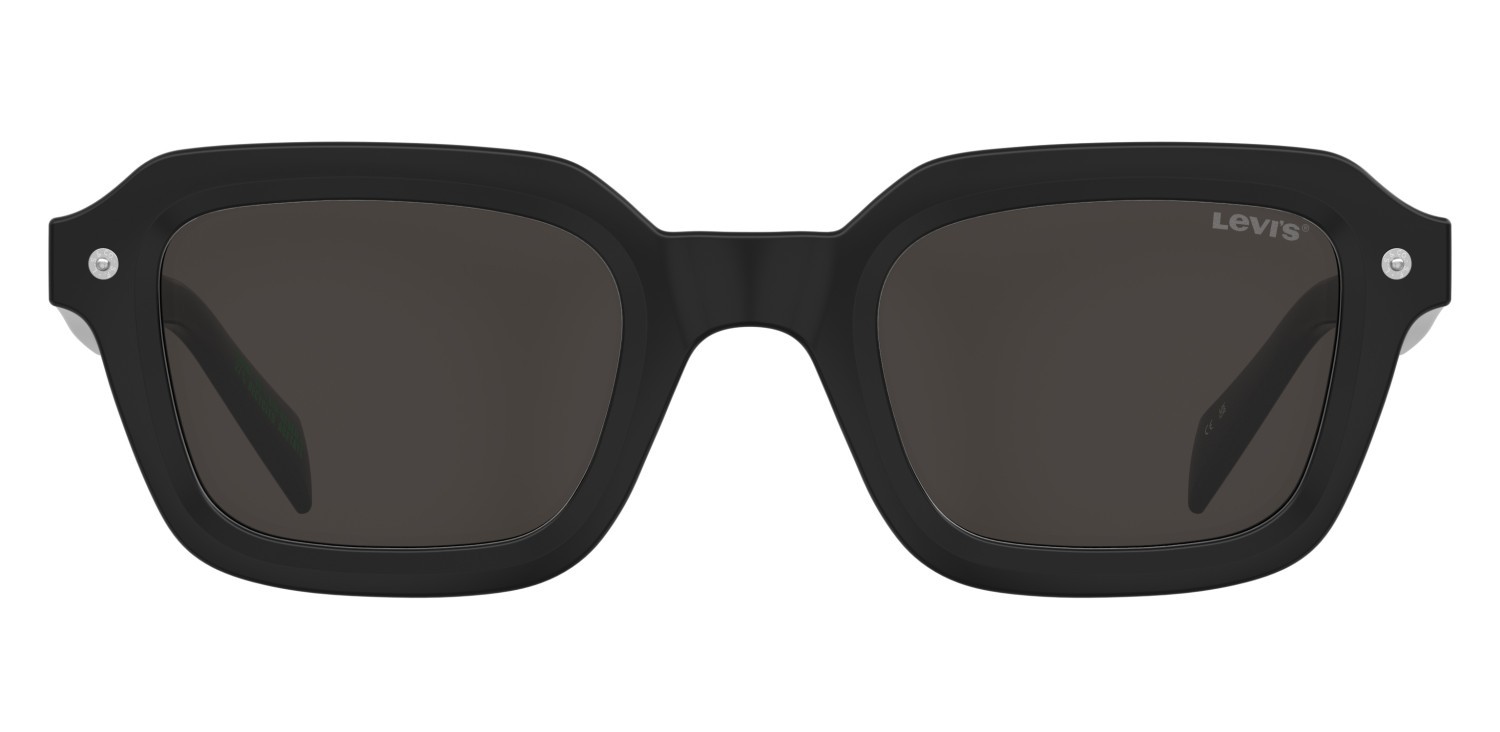 Sonnenbrillen Levi's Lv 5074/S 207709 807 IR farbe black form rechteckig gläser grey