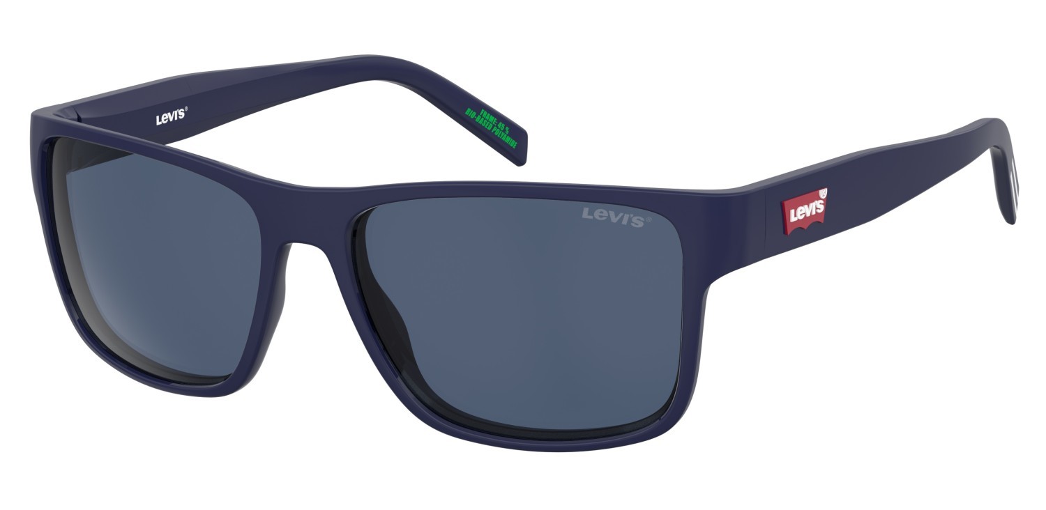 Sonnenbrillen Levi's Lv 5079/S 207711 PJP KU farbe blue form rechteckig gläser blue