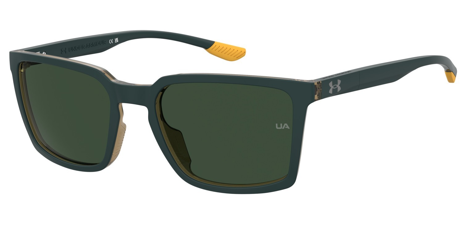 Sunglasses Under Armour Ua Sportate 207715 4N7 QT color green beige shape rectangle lenses green