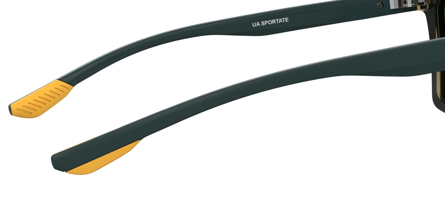Sunglasses Under Armour Ua Sportate 207715 4N7 QT color green beige shape rectangle lenses green