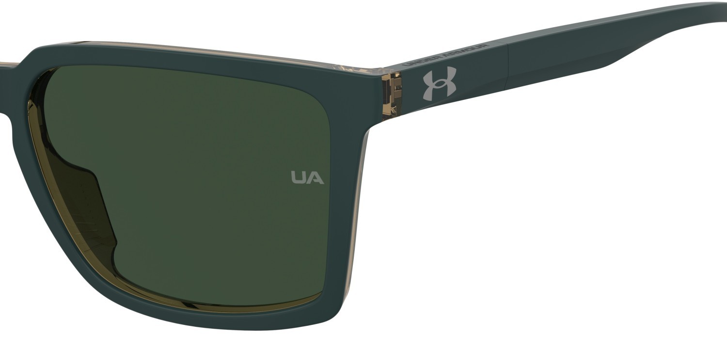 Sunglasses Under Armour Ua Sportate 207715 4N7 QT color green beige shape rectangle lenses green