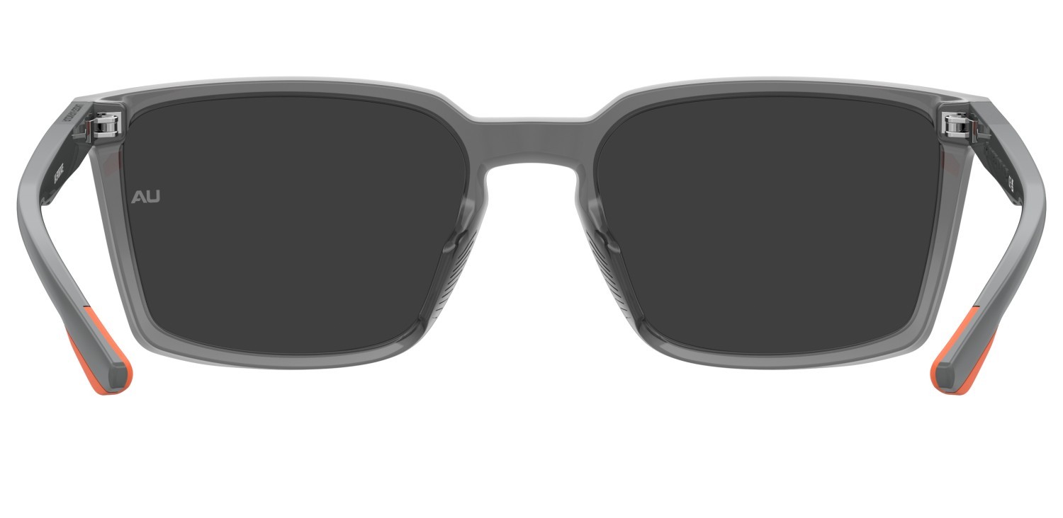 Sonnenbrillen Under Armour Ua Sportate 207715 63M IR farbe crystal grey form rechteckig gläser grey