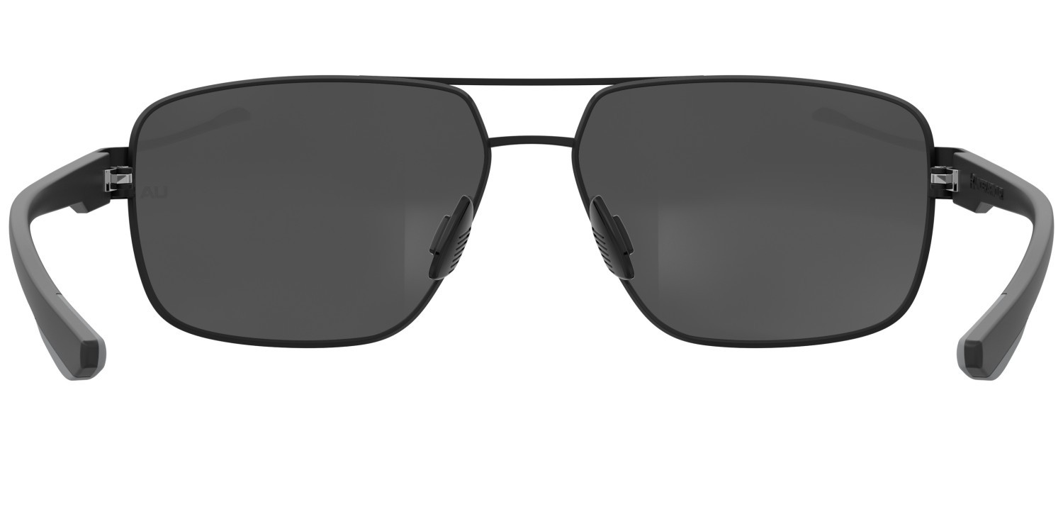 Sonnenbrillen Under Armour Ua Takeoff/G 207716 003 IR farbe matte black form rechteckig gläser grey