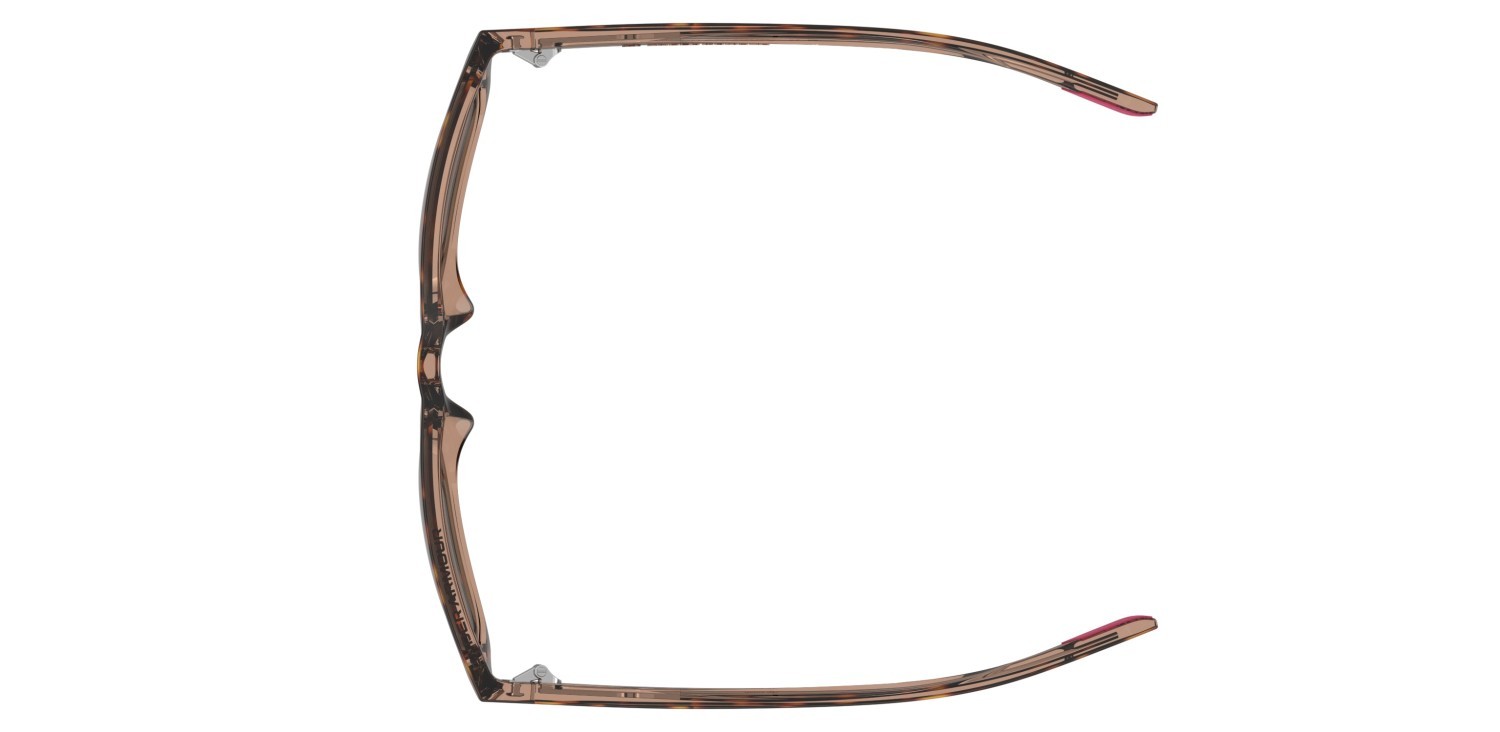 Sunglasses Under Armour Ua Dime 207717 086 HA color havana shape cat eye lenses brown shaded