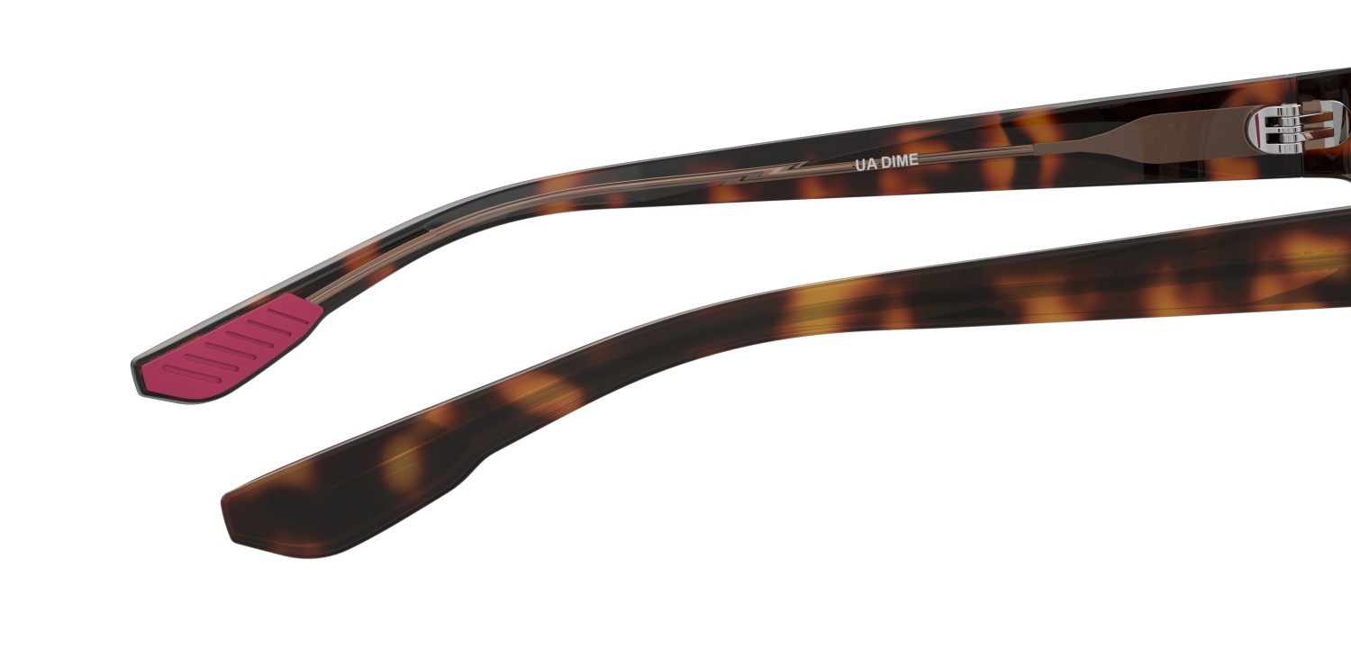 Sunglasses Under Armour Ua Dime 207717 086 HA color havana shape cat eye lenses brown shaded