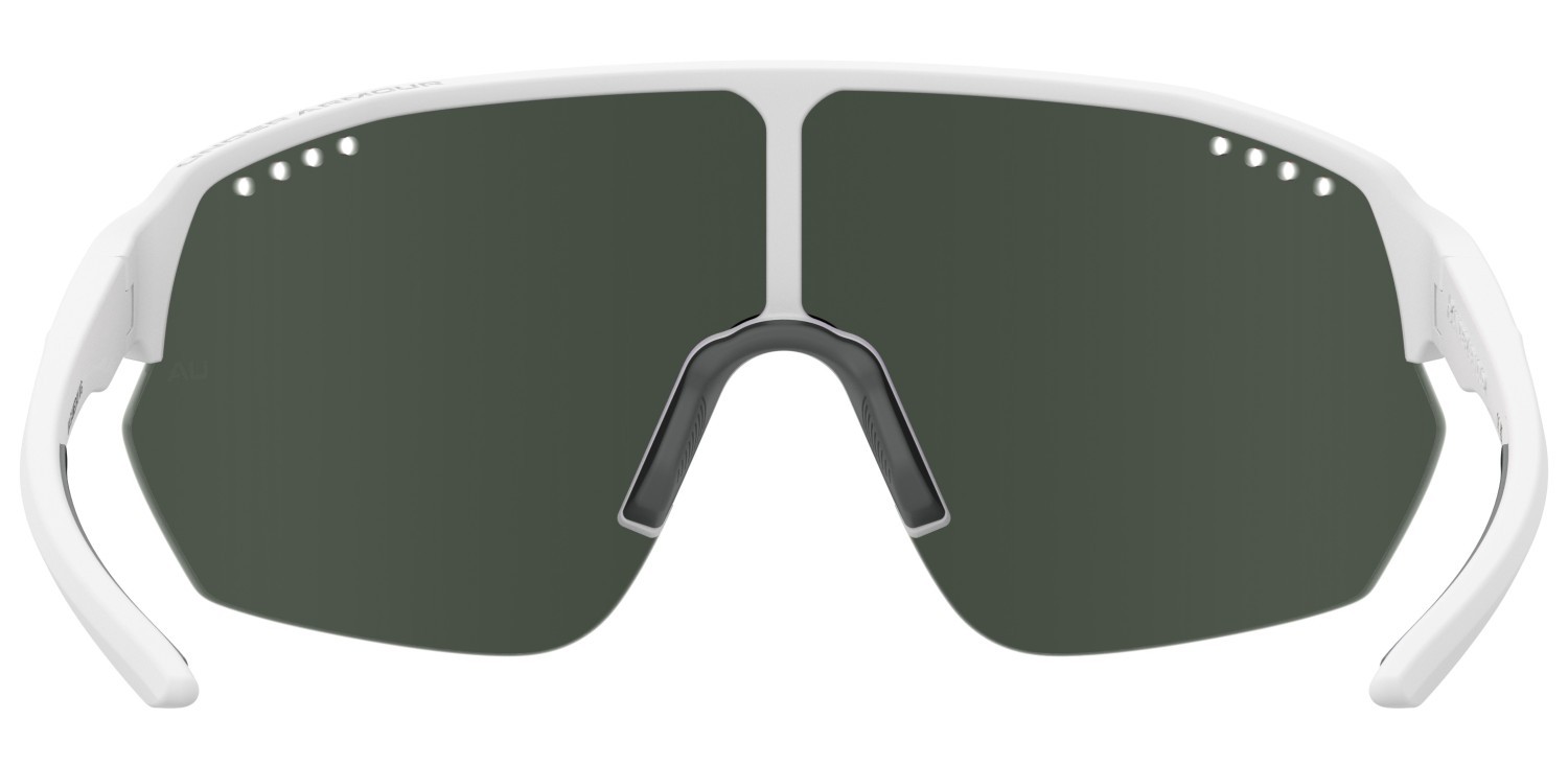 Sunglasses Under Armour Ua Gameday Ii/G 207718 6HT 34 color matte white shape mask lenses pink mirror