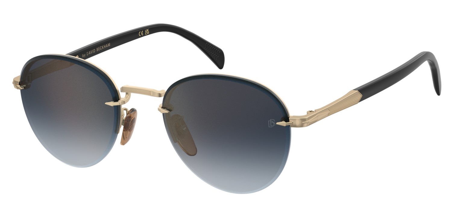 Sunglasses David Beckham Db 1173/S 207745 RHL 2K color gold black_ shape pantos lenses grey antireflex