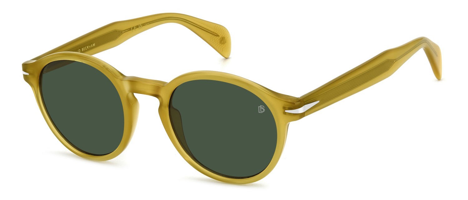Sunglasses David Beckham Db 1178/S 207749 40G QT color yellow shape pantos lenses green