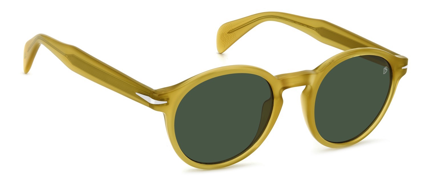 Sunglasses David Beckham Db 1178/S 207749 40G QT color yellow shape pantos lenses green