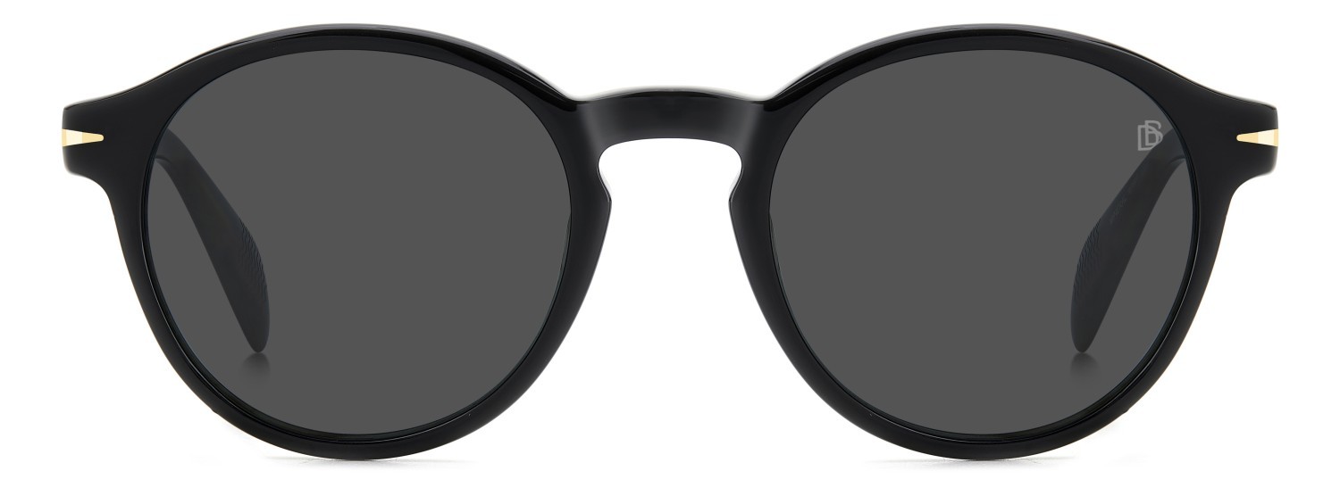 Sunglasses David Beckham Db 1178/S 207749 PPO 2K color striped black beige shape pantos lenses grey antireflex