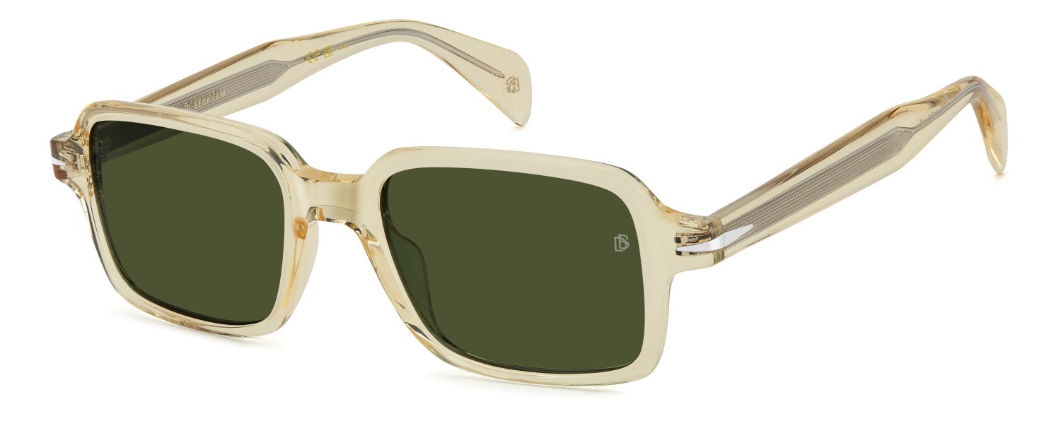 Sunglasses David Beckham Db 1179/S 207750 40G QT color yellow shape rectangle lenses green