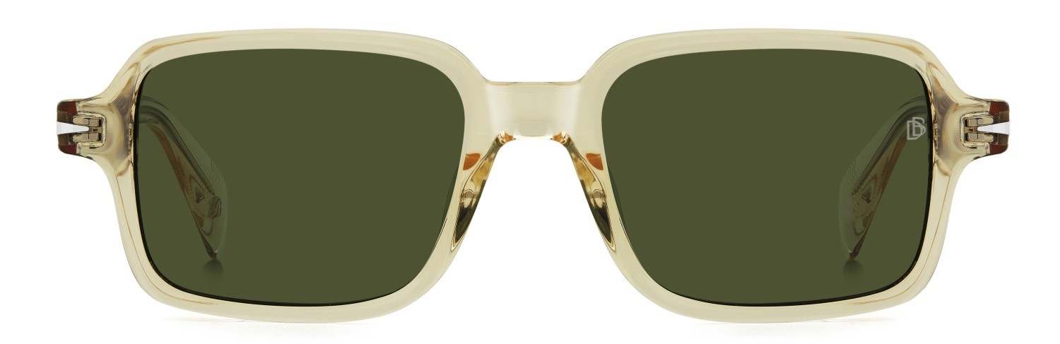 Sunglasses David Beckham Db 1179/S 207750 40G QT color yellow shape rectangle lenses green