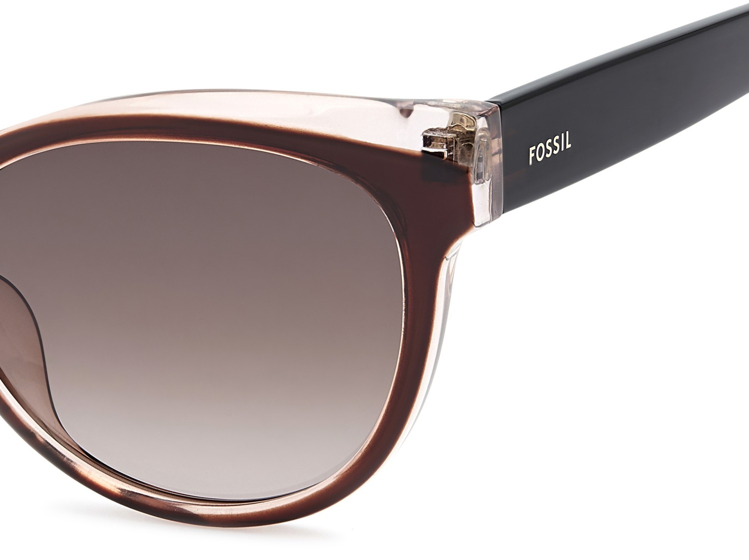 Sunglasses Fossil Fos 3172/S 207755 09Q HA color brown shape cat eye lenses brown shaded