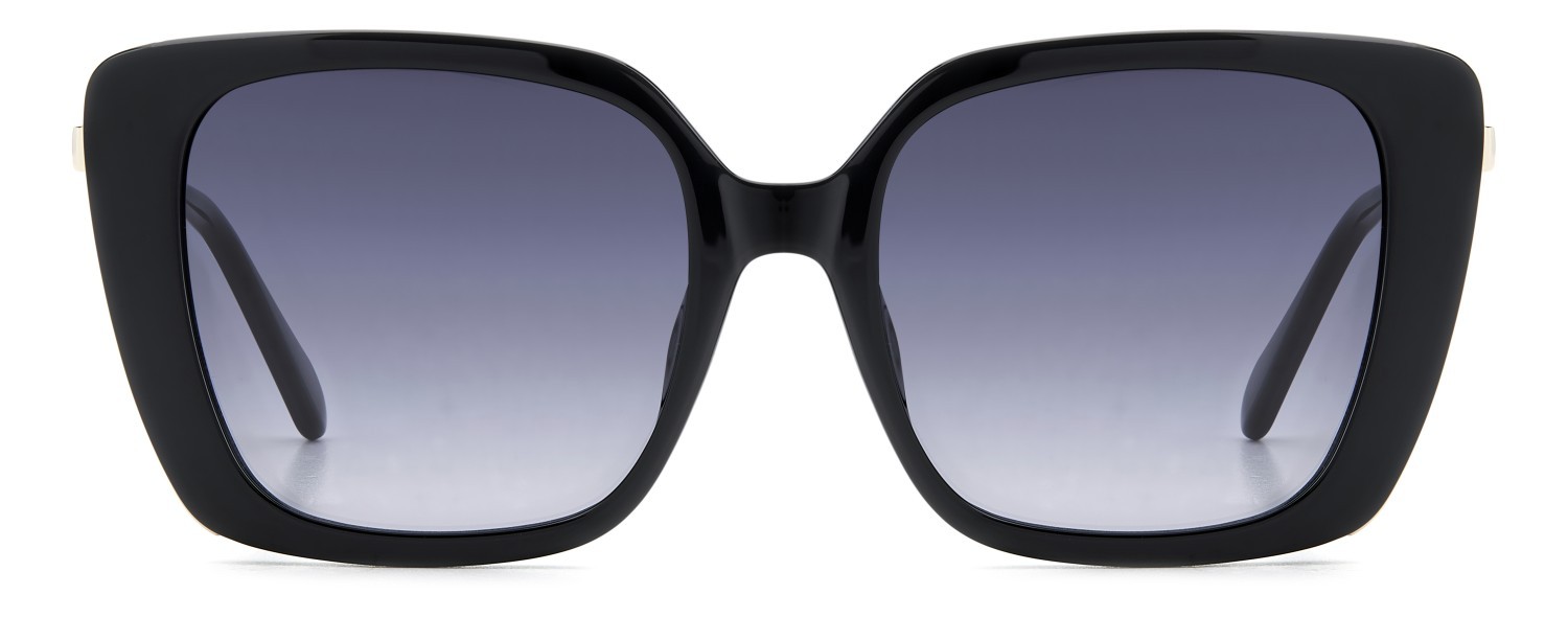 Sunglasses Fossil Fos 2152/G 207758 807 9O color black shape square lenses dark grey shaded