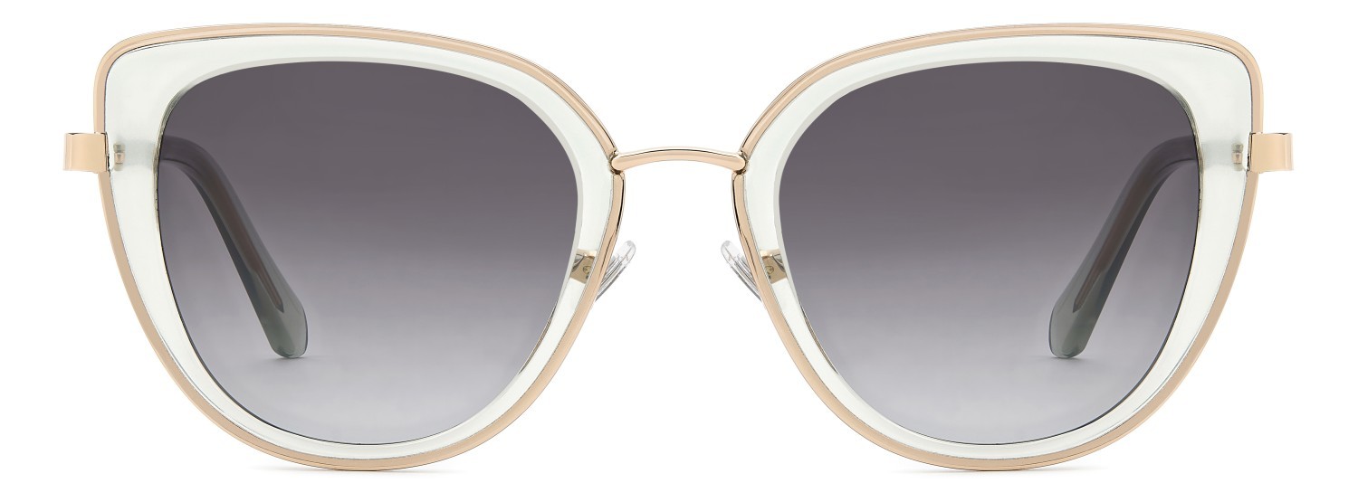 Sunglasses Fossil Fos 2158/G 207759 0OX IB color crystal green shape cat eye lenses grey green