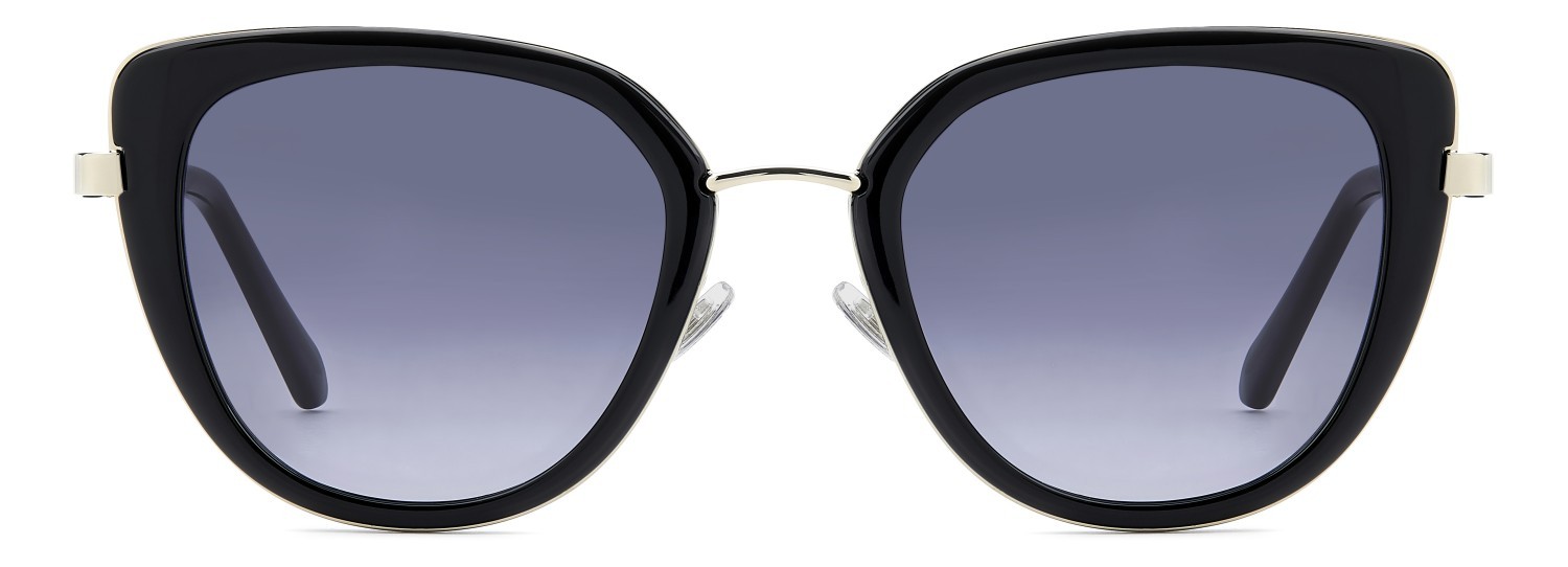 Sonnenbrillen Fossil Fos 2158/G 207759 807 9O farbe black form cat-eye gläser dark grey shaded