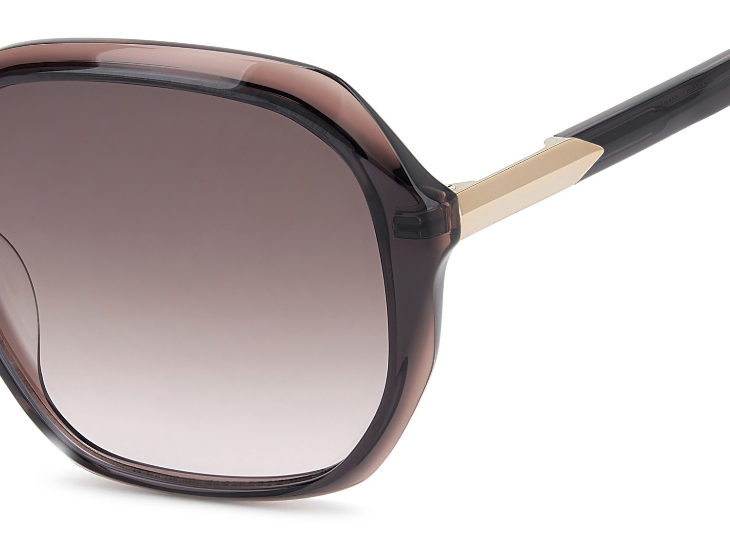 Sonnenbrillen Fossil Fos 2159/S 207761 63M HA farbe crystal grey form rechteckig gläser brown shaded