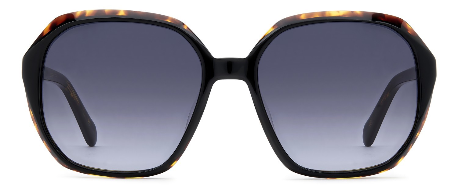 Sunglasses Fossil Fos 2159/S 207761 807 9O color black shape rectangle lenses dark grey shaded