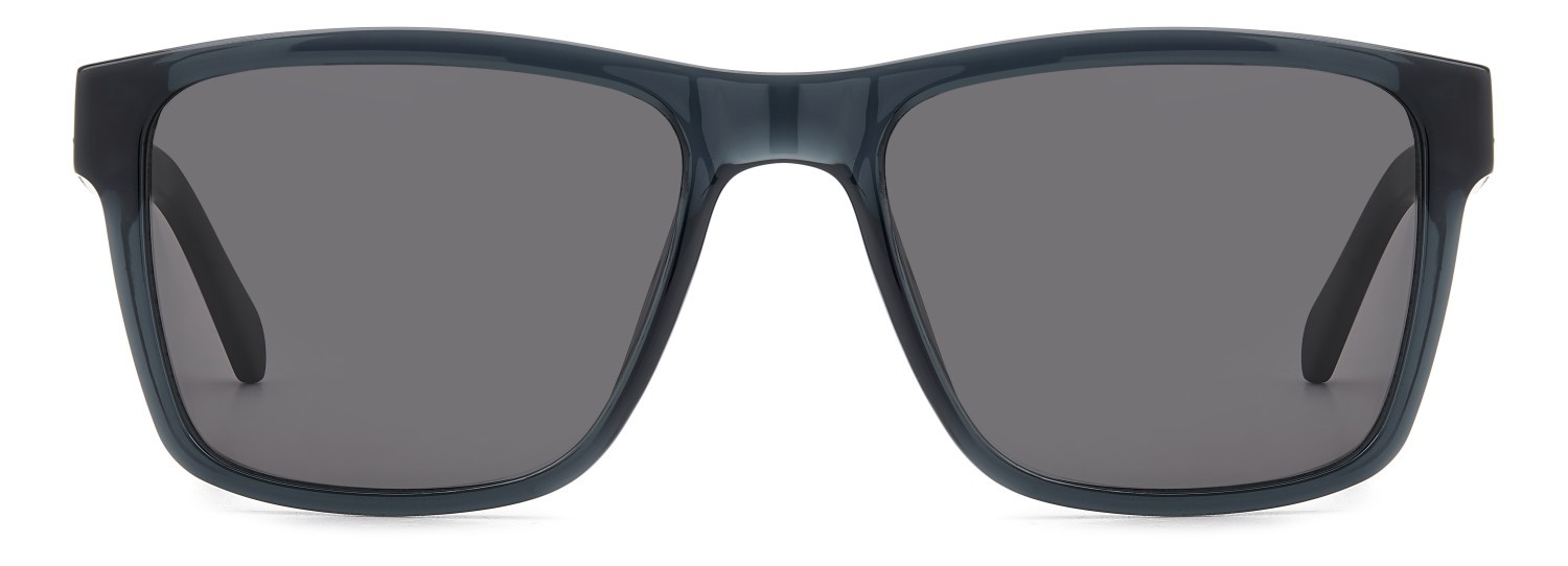 Sunglasses Fossil Fos 2155/G 207765 63M IR color crystal grey shape square lenses grey