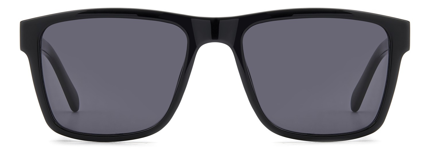 Sunglasses Fossil Fos 2155/G 207765 807 IR color black shape square lenses grey