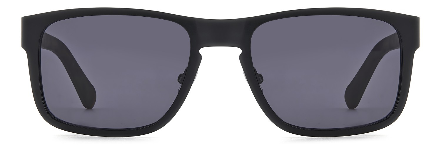 Sunglasses Fossil Fos 2156/G 207766 003 IR color matte black shape rectangle lenses grey