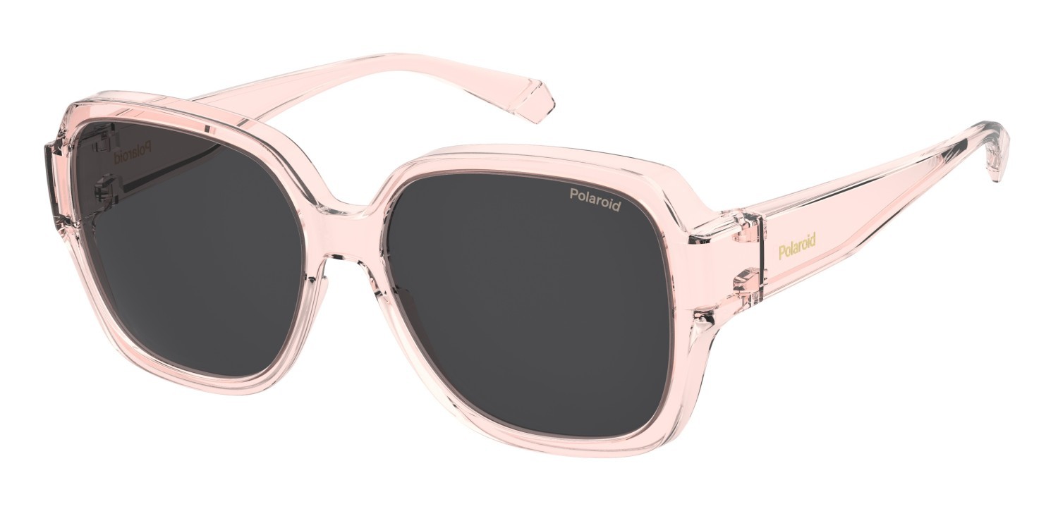 Sonnenbrillen Polaroid Pld 9021/S 207817 FWM M9 farbe nude form quadratisch gläser grey polarized