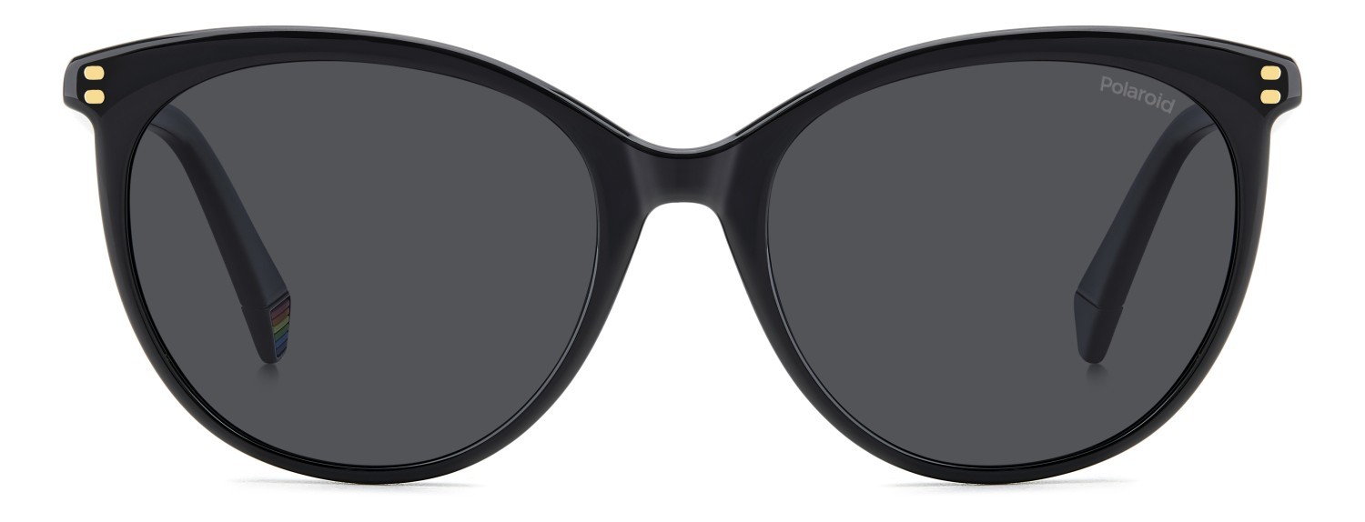 Sunglasses Polaroid Pld 6231/S 207830 807 M9 color black shape cat eye lenses grey polarized