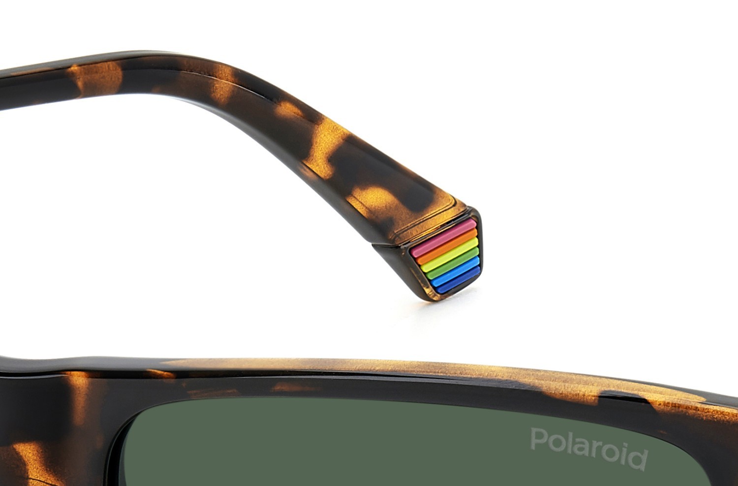 Sunglasses Polaroid Pld 6232/S 207831 086 UC color havana shape rectangle lenses green polarized