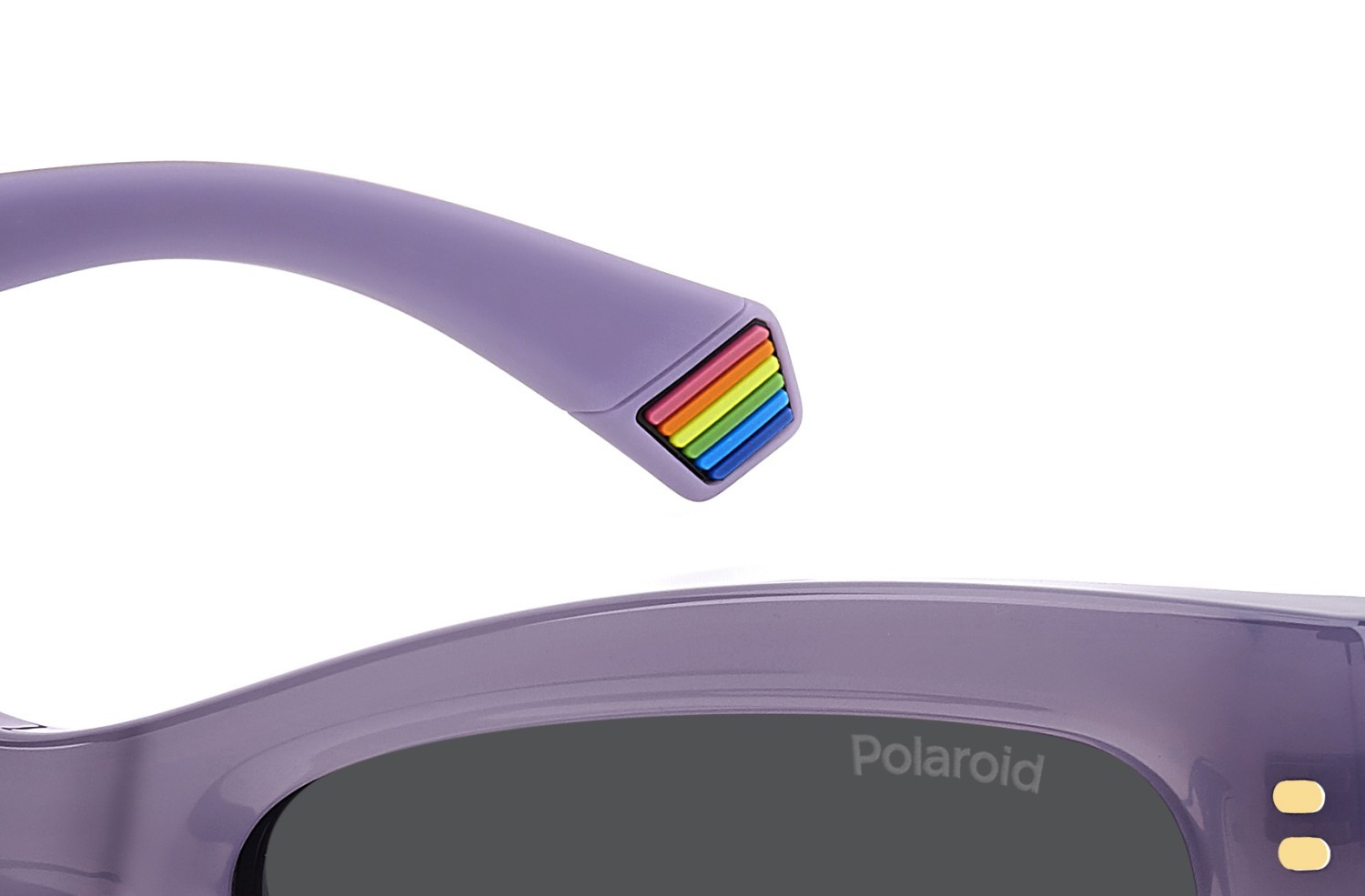 Sunglasses Polaroid Pld 6237/S 207839 789 M9 color lilac shape cat eye lenses grey polarized