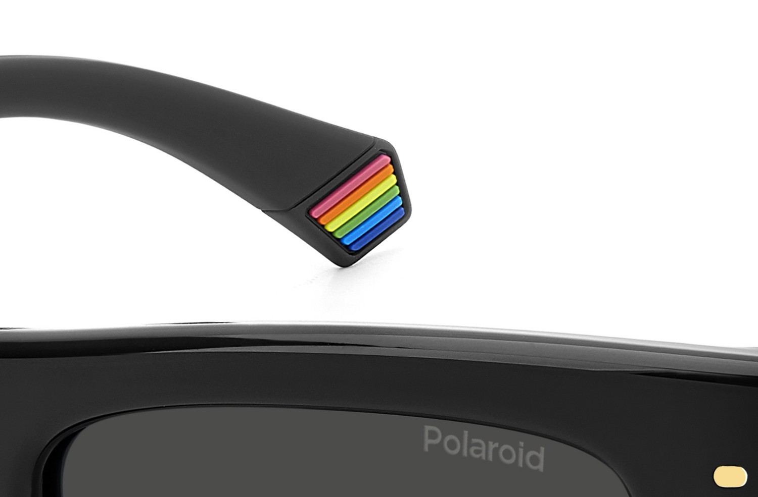 Sunglasses Polaroid Pld 6238/S 207840 807 M9 color black shape rectangle lenses grey polarized