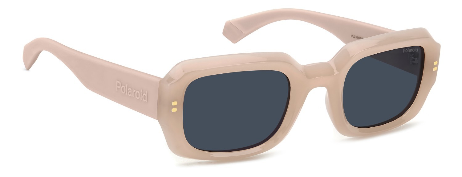 Sunglasses Polaroid Pld 6239/S 207841 FWM C3 color nude shape rectangle lenses blue polarized