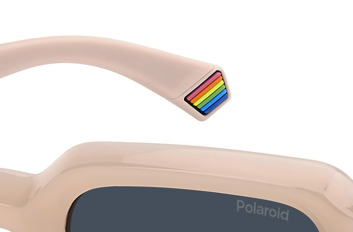 Sunglasses Polaroid Pld 6239/S 207841 FWM C3 color nude shape rectangle lenses blue polarized