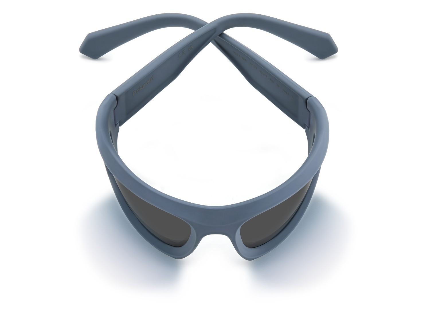 Sunglasses Polaroid Pld 2165/S 207842 FLL M9 color matte blue shape rectangle lenses grey polarized