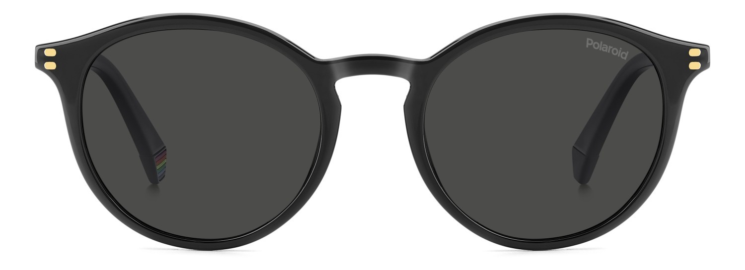 Sunglasses Polaroid Pld 6233/S 207844 807 M9 color black shape pantos lenses grey polarized