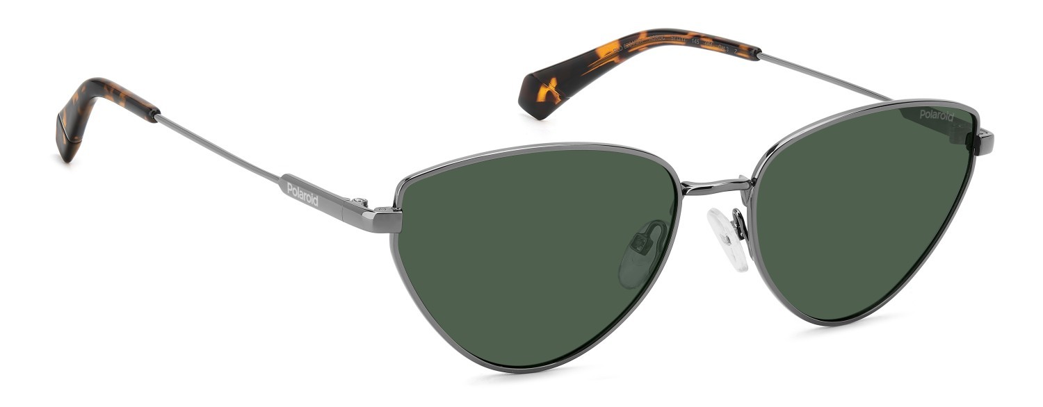 Sunglasses Polaroid Pld 6234/S 207845 ASR UC color dark ruthenium green shape cat eye lenses green polarized
