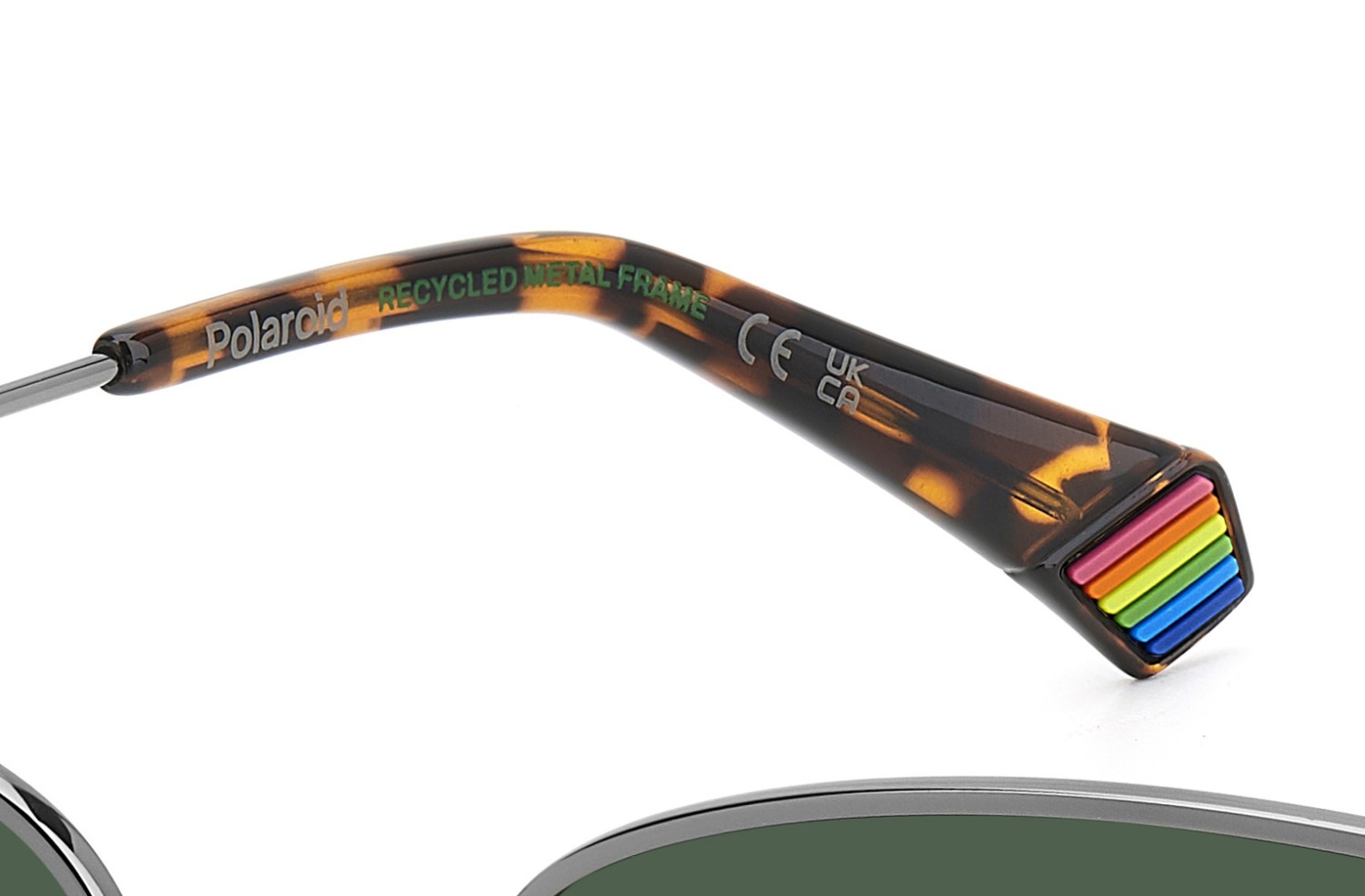 Sunglasses Polaroid Pld 6234/S 207845 ASR UC color dark ruthenium green shape cat eye lenses green polarized